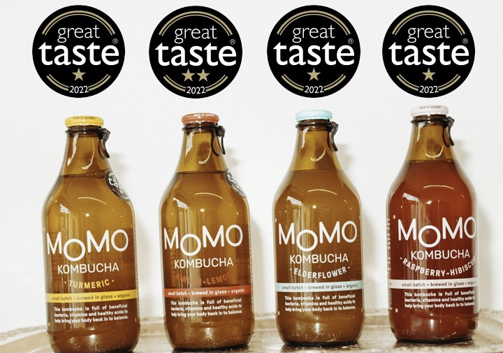Full house of awards for MOMO Kombucha